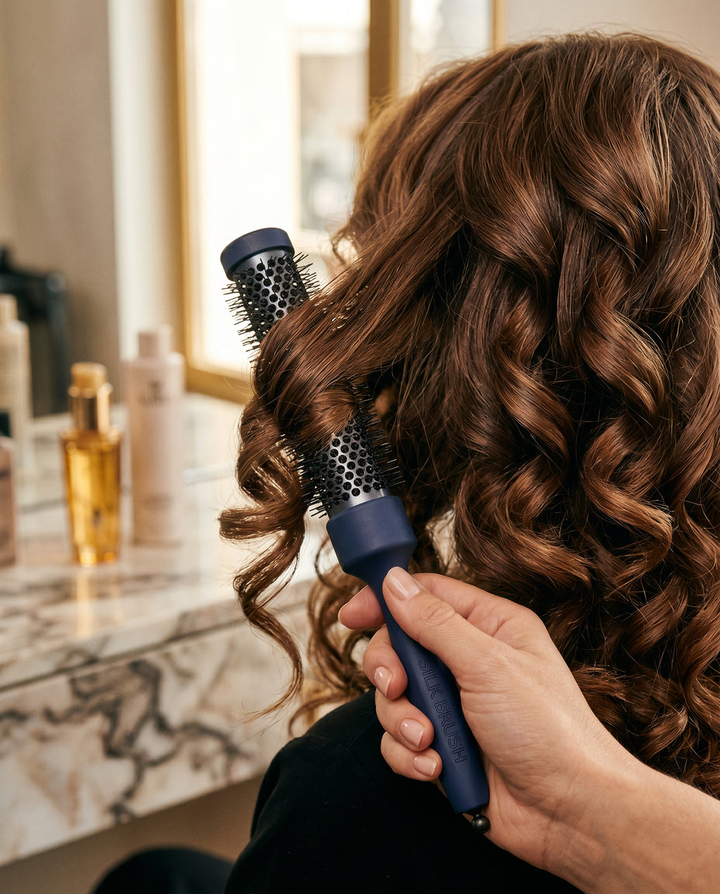 Spazzola TERMICA SILKBRUSH Navy Diametro 32mm
